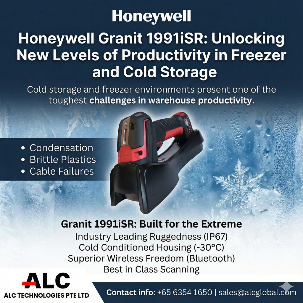 Honeywell Granit 1991iSR: Unlocking New Levels of Productivity in Freezer and Cold Storage