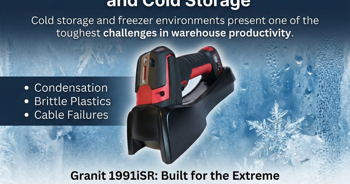 Honeywell Granit 1991iSR: Unlocking New Levels of Productivity in Freezer and Cold Storage