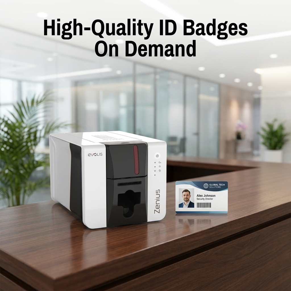 Simplify ID Badge Issuance with Evolis Zenius 2