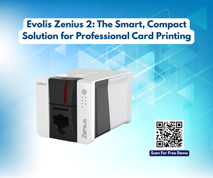 Zenius 2 – Efficient ID & Badge Printing with Rewritable Cards