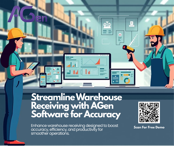 Streamline Warehouse Receiving with AGen Software for Accuracy