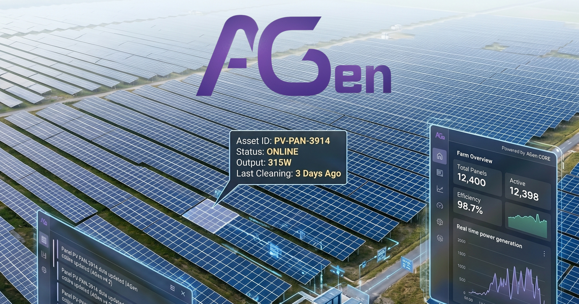 Track Solar Assets with AGen Software