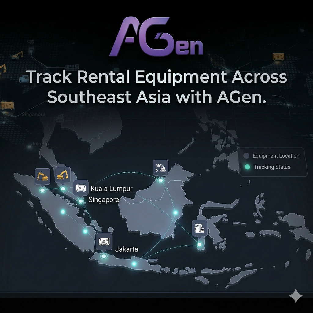 Track Rental Equipment Across Southeast Asia with AGen