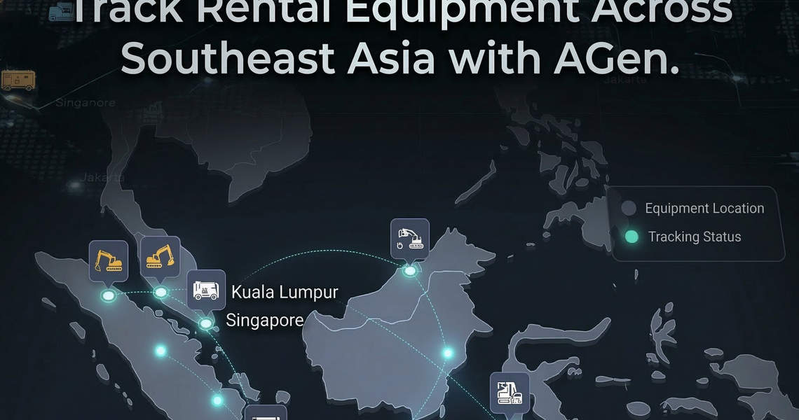 Track Rental Equipment Across Southeast Asia with AGen