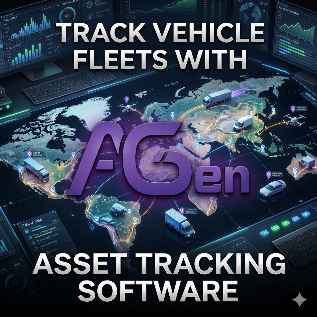 Track Vehicle Fleets with AGen Asset Tracking Software