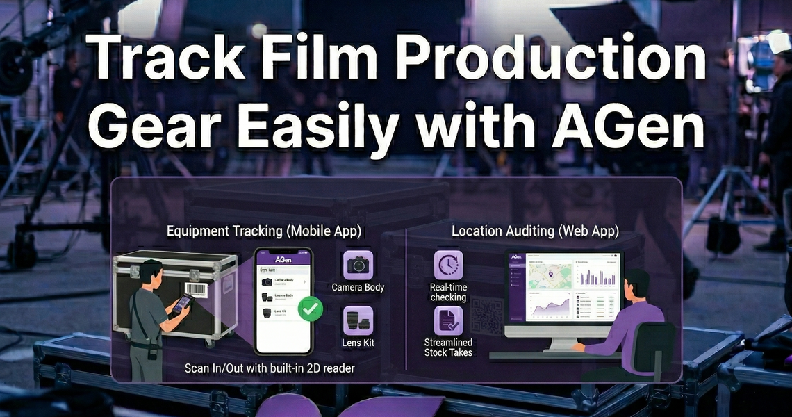 Track Film Production Gear Easily with AGen