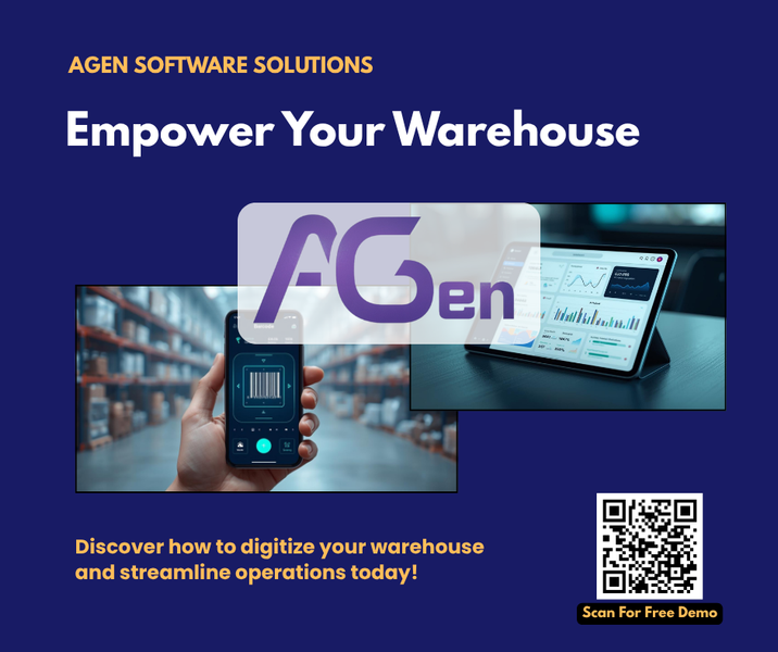 AGen Asset Tracking Software: No-Code Warehouse App Builder