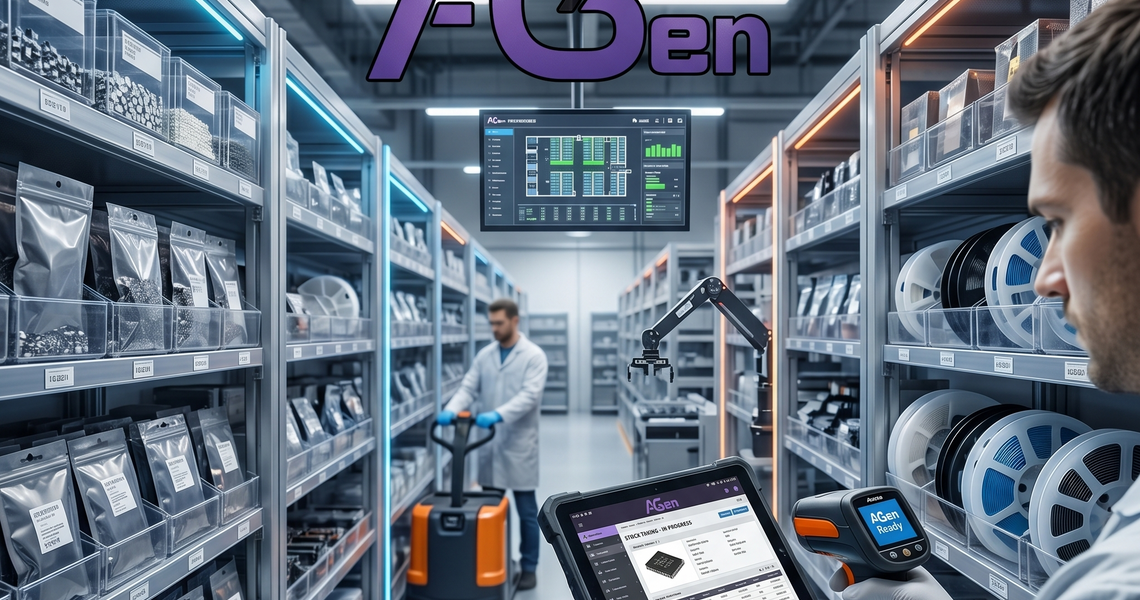 Electronic Components Warehousing with AGen Stock Taking Software