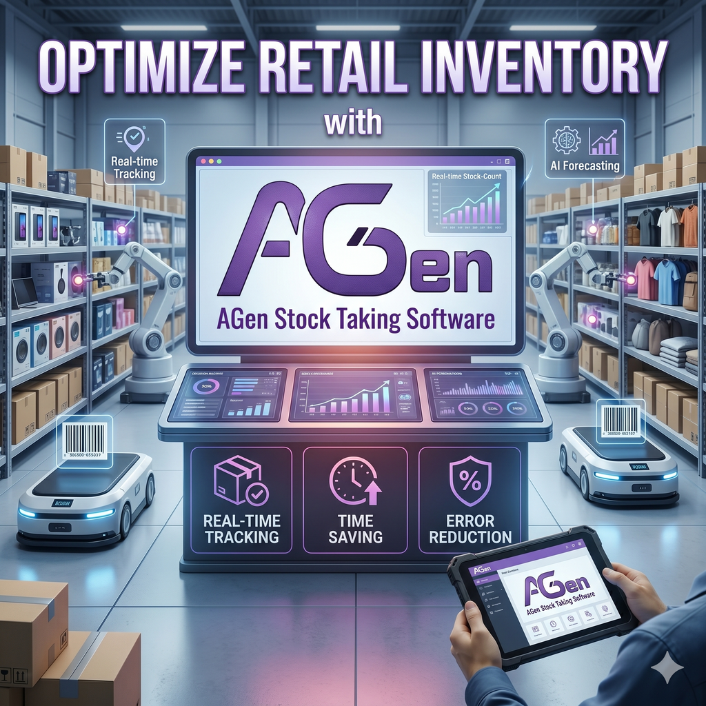 Optimize Retail Inventory with AGen Stock Taking Software
