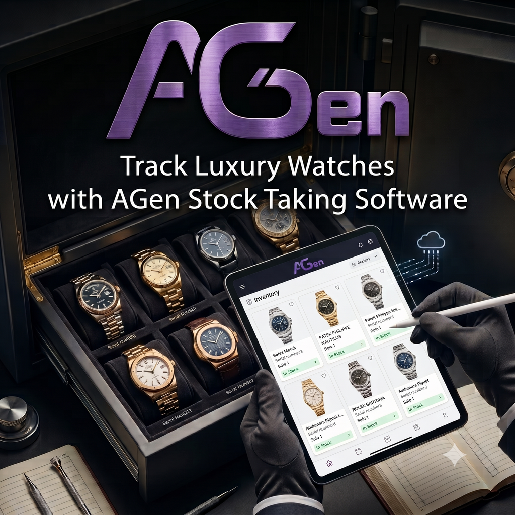 Track Luxury Watches with AGen Stock Taking Software