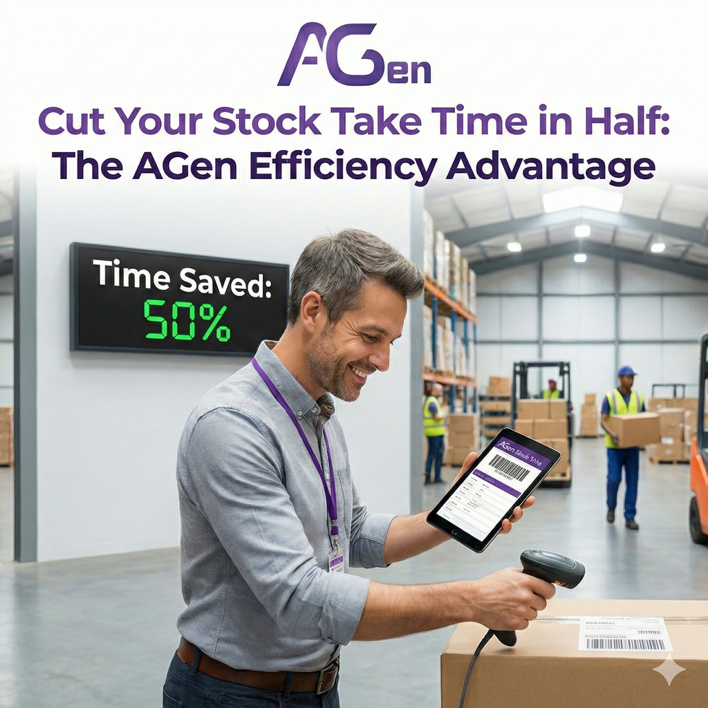 Cut Your Stock Take Time in Half: The AGen Efficiency Advantage