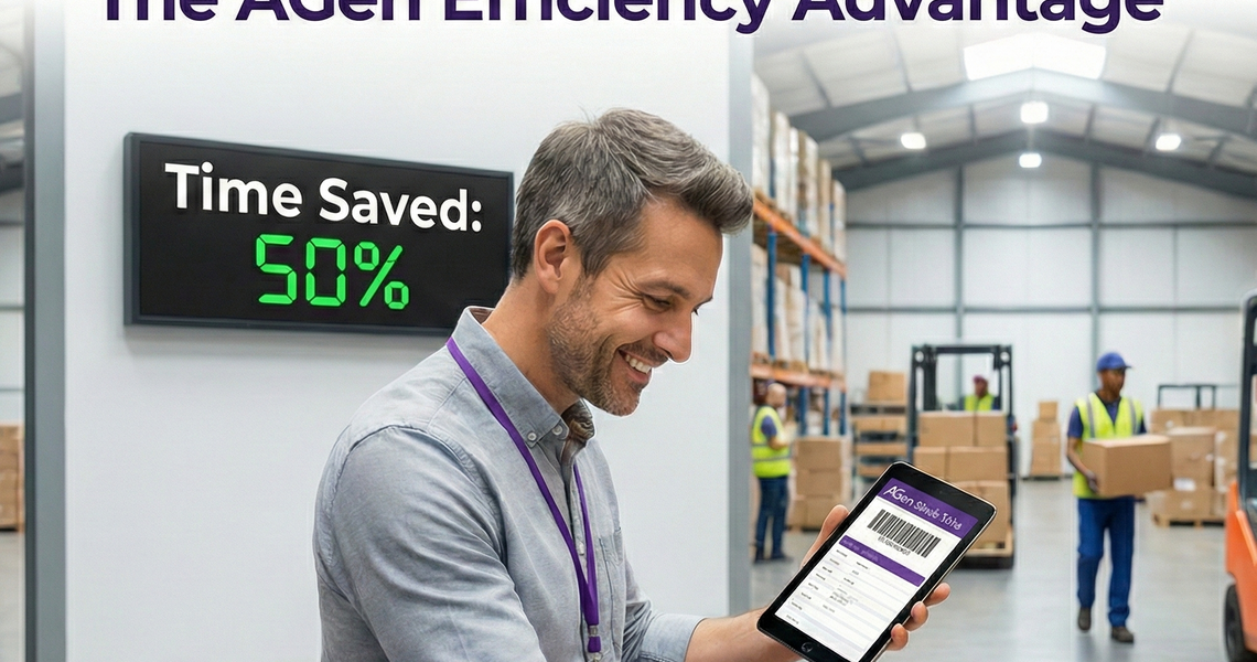 Cut Your Stock Take Time in Half: The AGen Efficiency Advantage