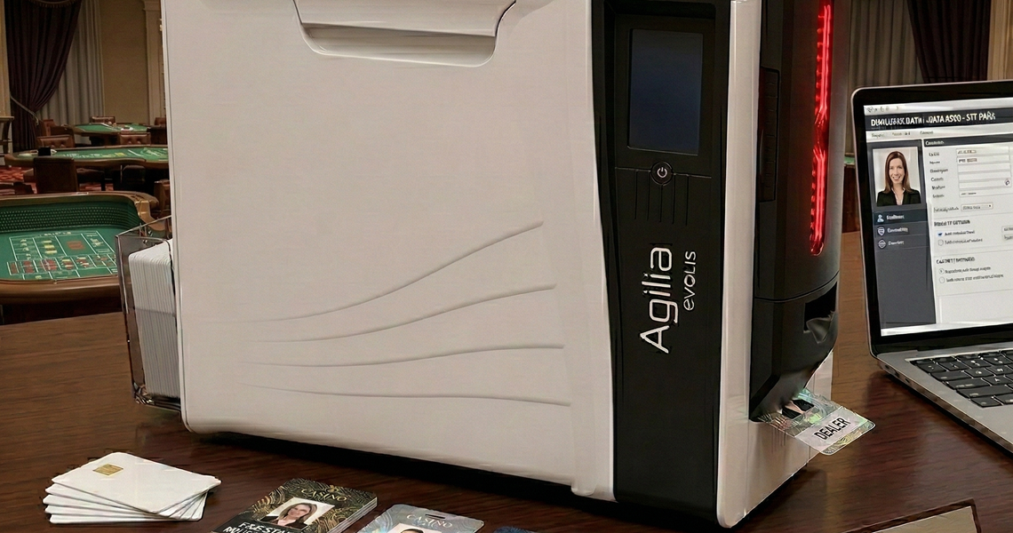 Issue Secure Casino Employee Badges with Evolis Agilia