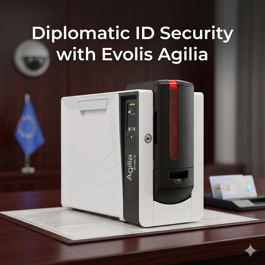 Diplomatic ID Security with Evolis Agilia