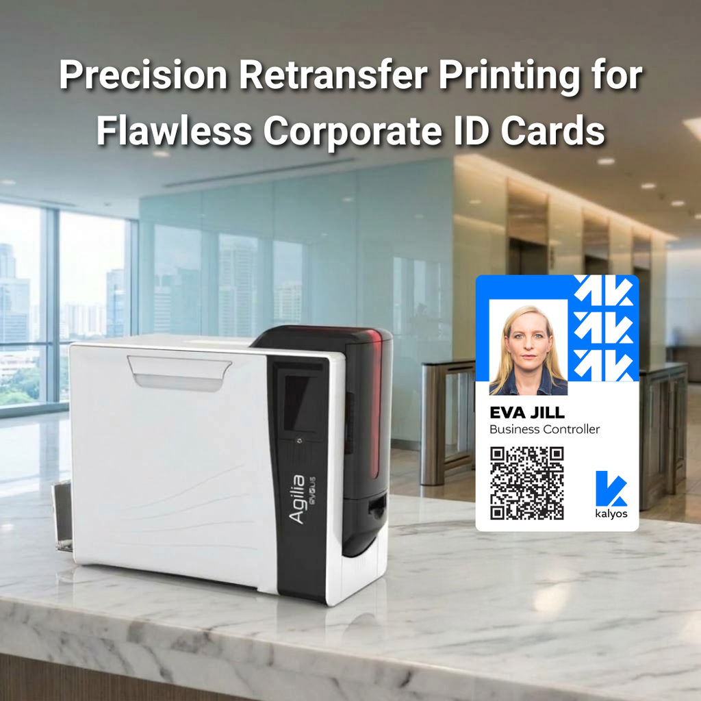 High Security Retransfer ID Card Printing with Evolis Agilia