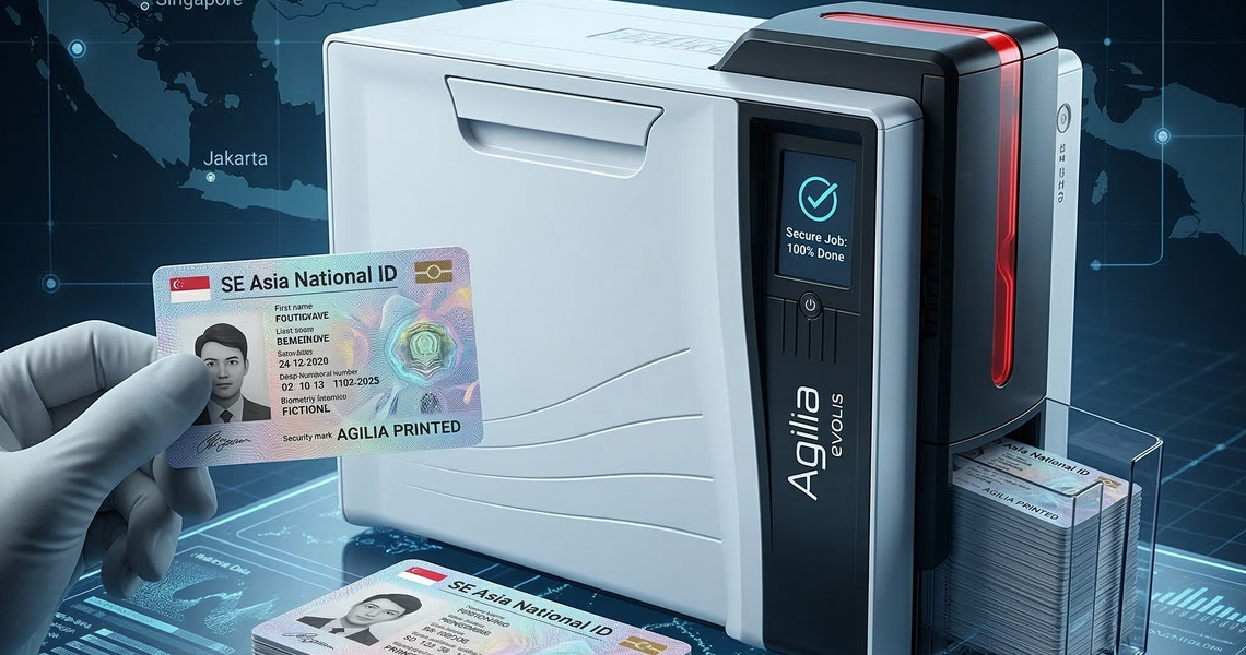 Print High Security National IDs with Agilia