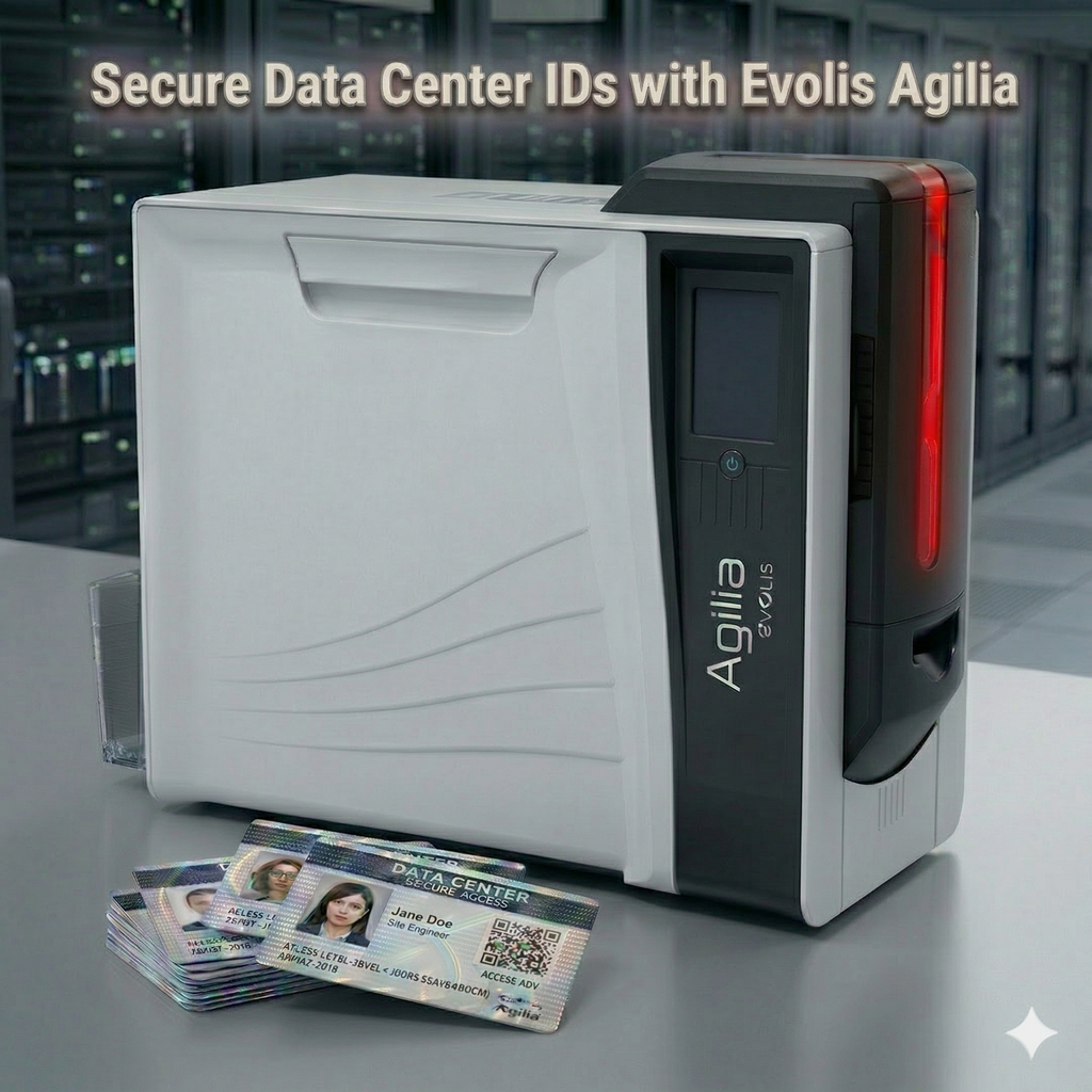 Secure Data Center IDs with Evolis Agilia