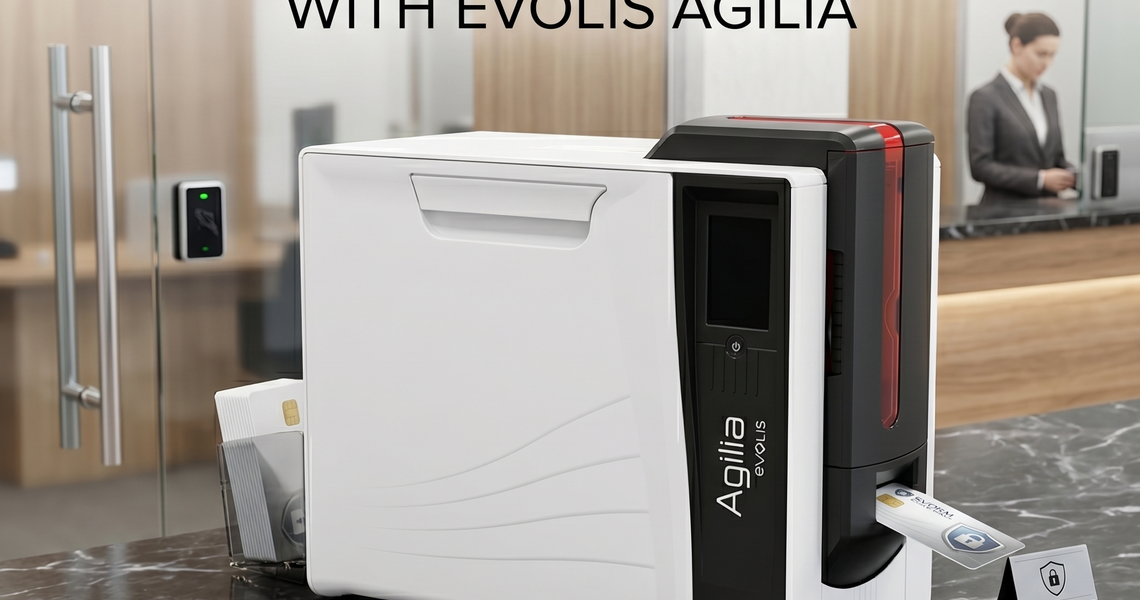Secure Banking Access Card Printer with Evolis Agilia
