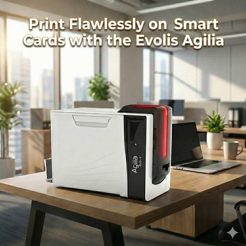 Print Flawlessly on Smart Cards with the Evolis Agilia
