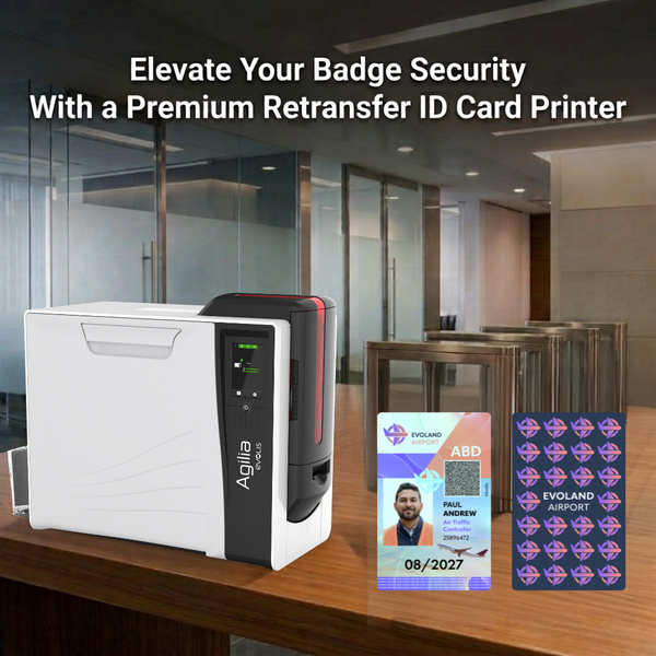 High-Security Retransfer Printer Solutions with Evolis Agilia