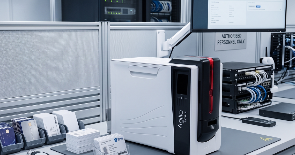 Secure Tech Lab Badge Printer with Evolis Agilia