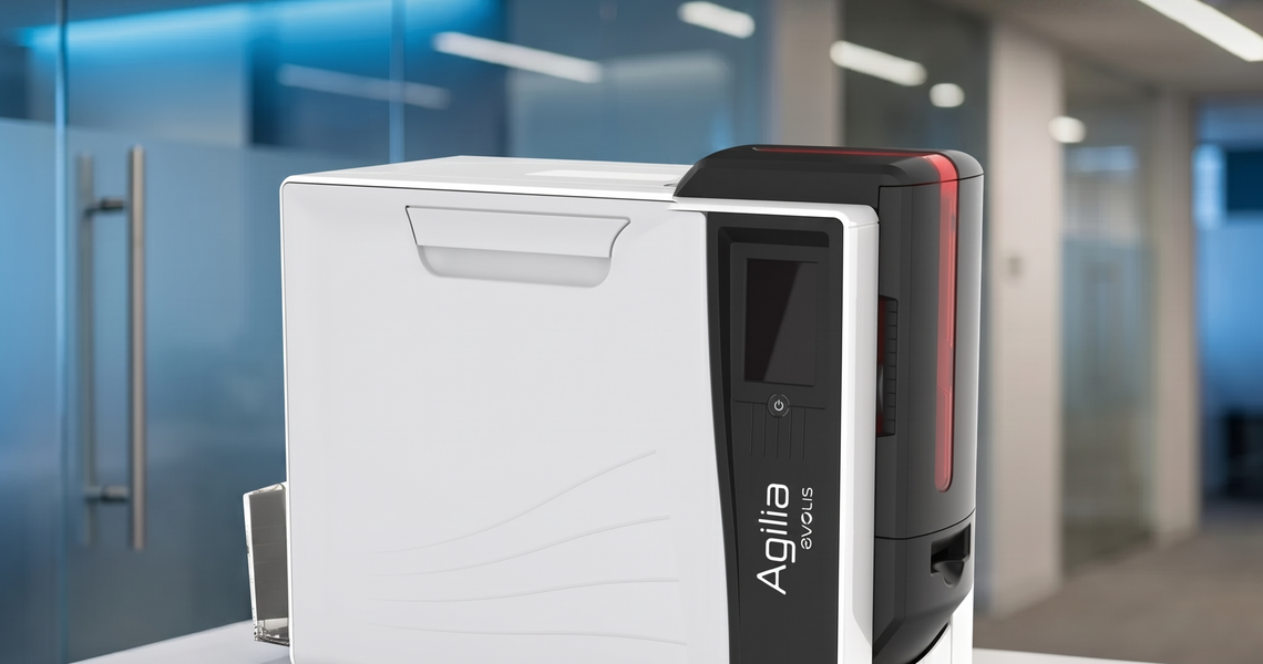 High-Security ID Card Printer with Evolis Agilia