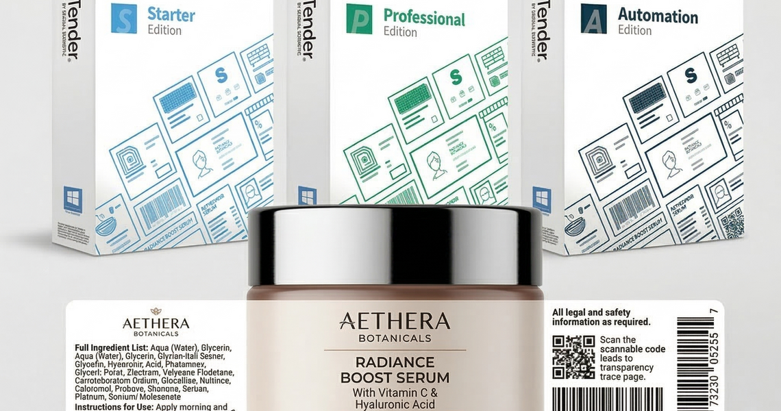 Compliant Cosmetics Labeling with BarTender