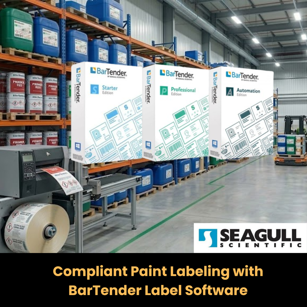 Compliant Paint Labeling with BarTender Label Software