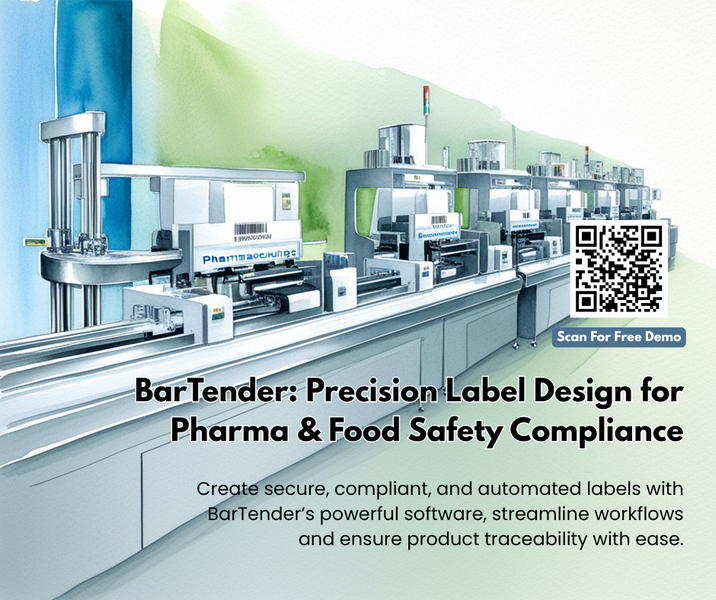 BarTender: Designing Labels for Pharma & Food Safety Compliance