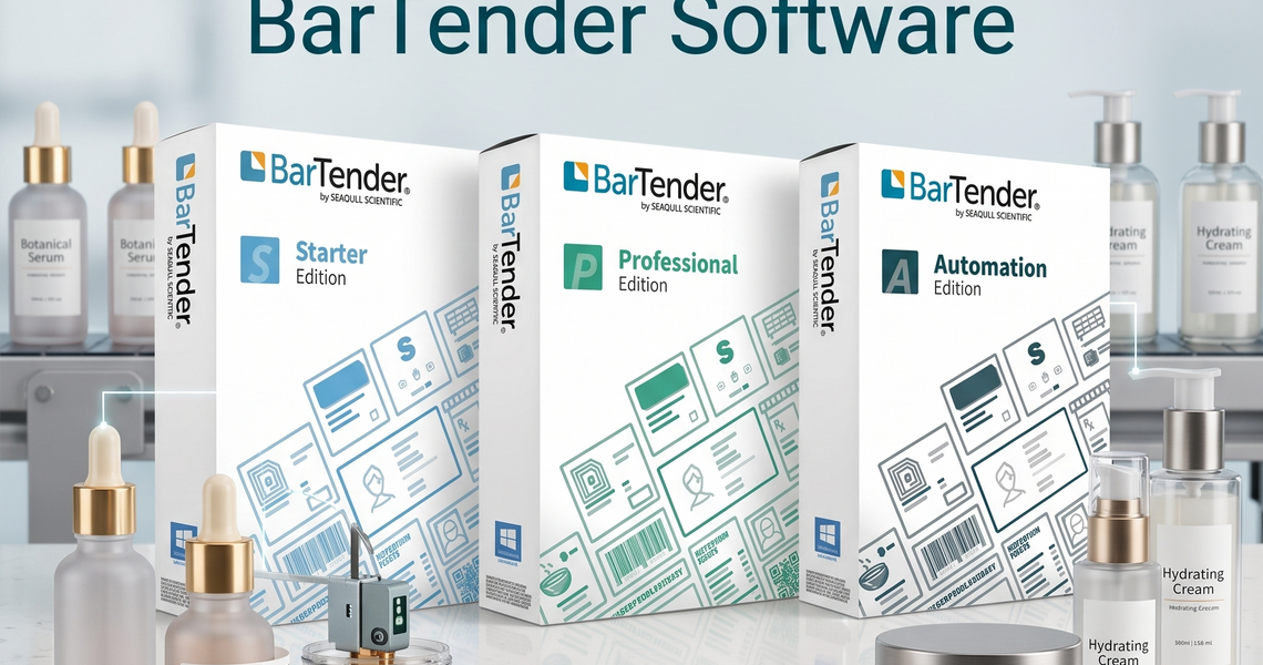 Automate Cosmetic Packaging Labels with BarTender Software