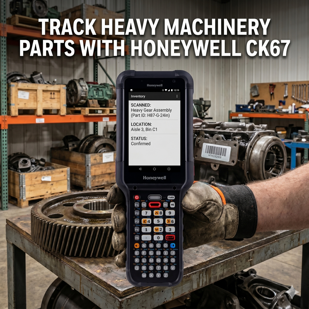 Track Heavy Machinery Parts with Honeywell CK67