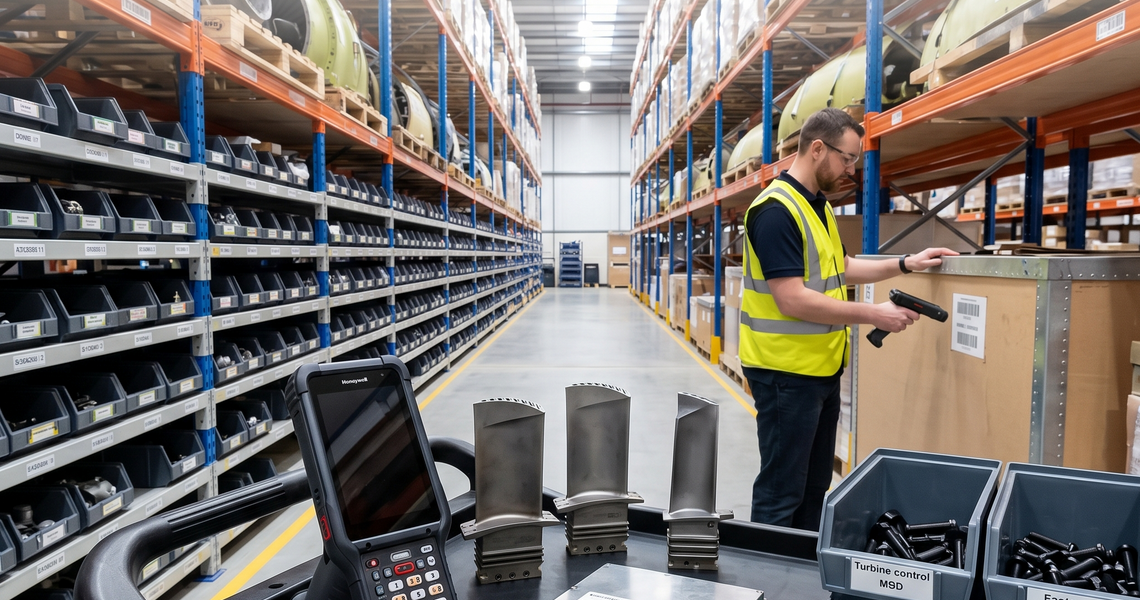 Optimize Aerospace Parts Logistics with Honeywell CK67