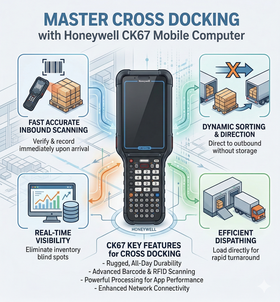 Master Cross Docking with Honeywell CK67 Mobile Computer