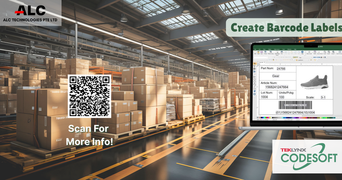 Code Soft Labeling Software Teklynx Codesoft - Scalable Barcode & RFID Labeling Solution – ALC ...