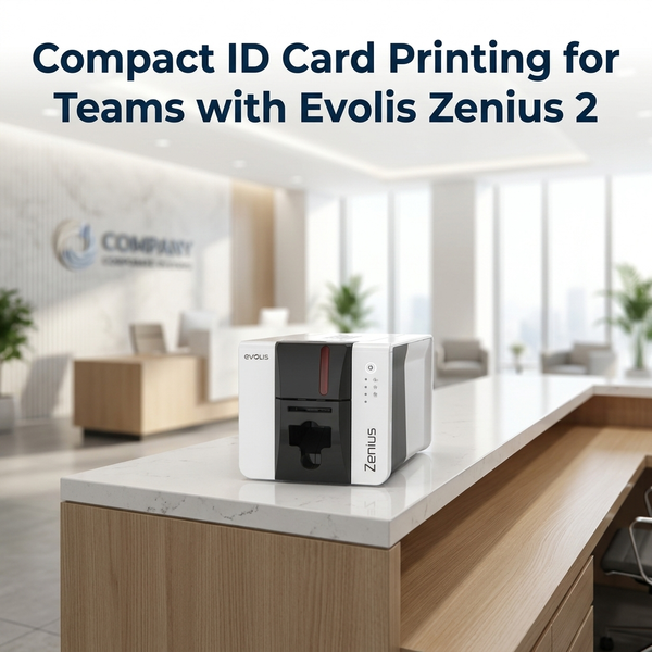 Compact ID Card Printing for Teams with Evolis Zenius 2
