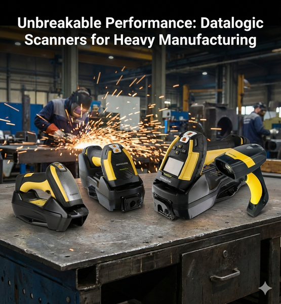 Unbreakable Performance: Datalogic Scanners for Heavy Manufacturing