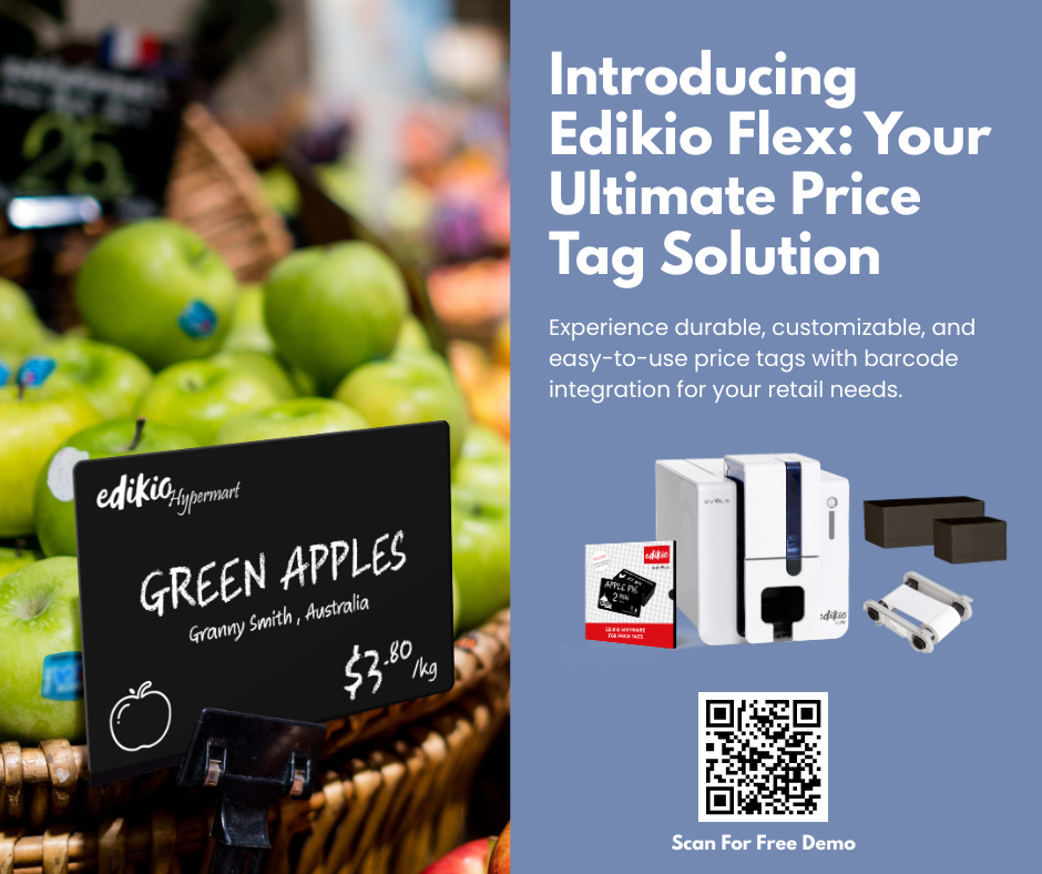 Edikio Flex: Efficient & Professional Price Tag Printing