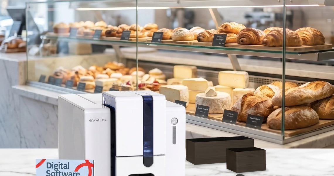 Professional Price Tag Printer Solution with Edikio Flex