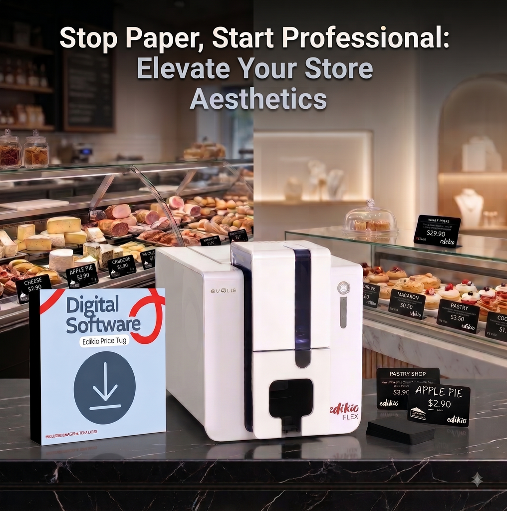 Upgrade Your Price Tag Printer Display with Edikio Flex