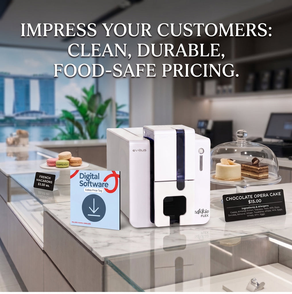 Upgrade Your Display Tag Printer with Edikio Flex