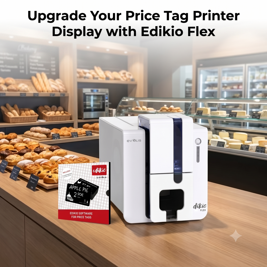 Upgrade Your Price Tag Printer Display with Edikio Flex