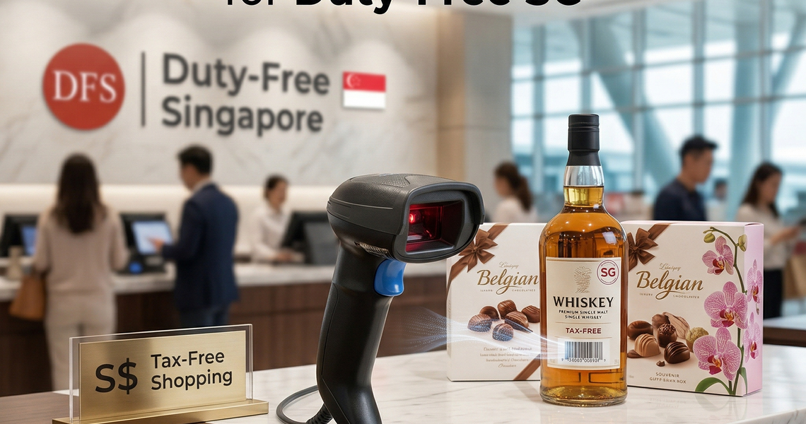 Eliminate Checkout Friction: GD4590 Barcode Scanner for Duty-Free SG