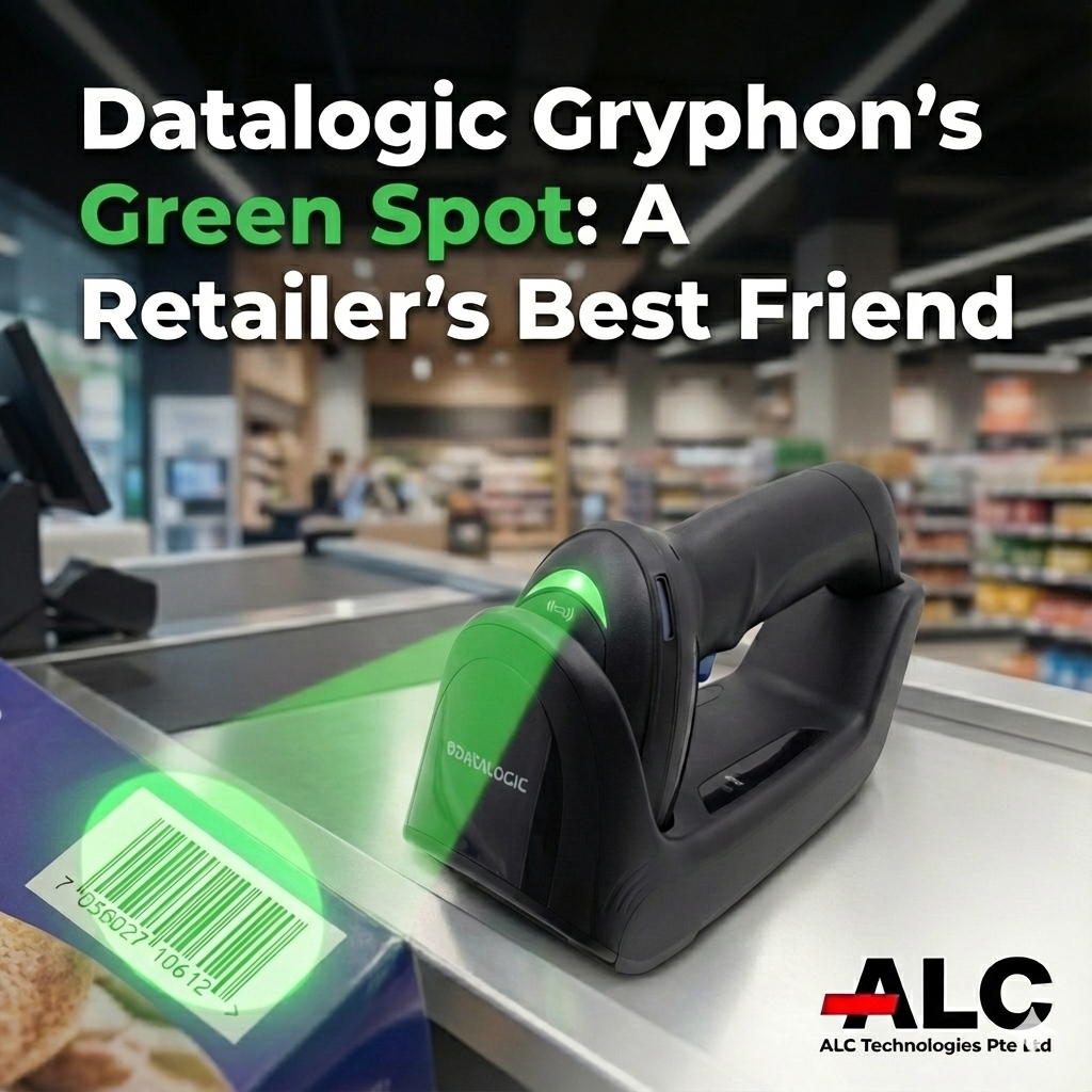 Datalogic Gryphon's Green Spot: A Retailer's Best Friend