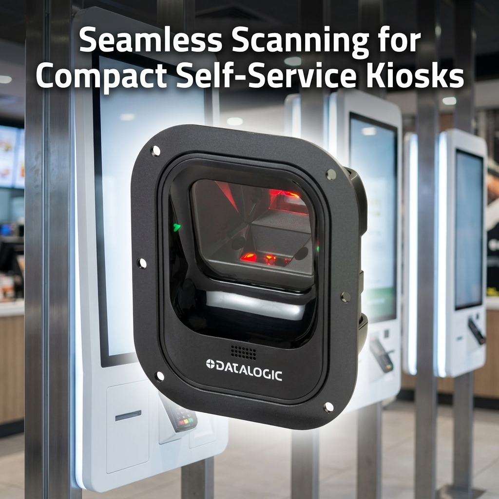 Kiosk Barcode Scanner with Datalogic Magellan M900i Kiosk