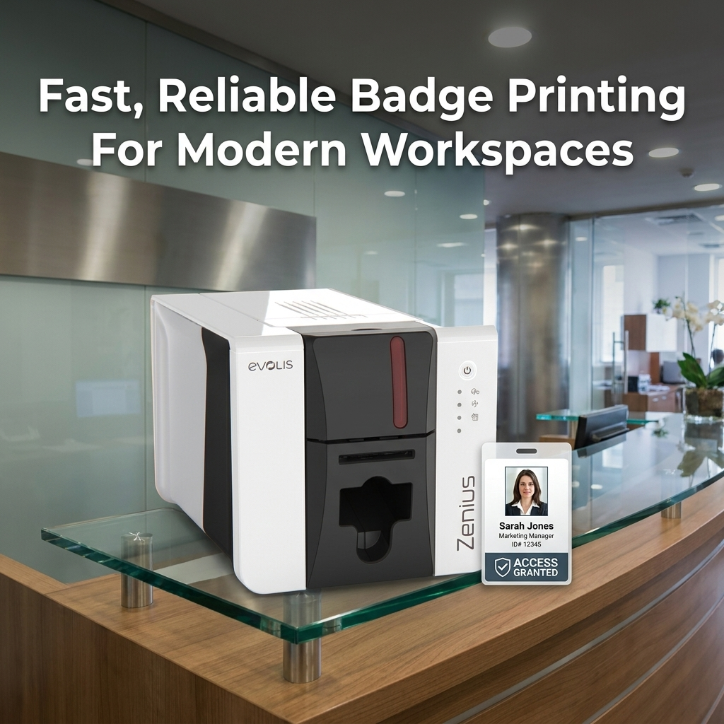 Optimize On-Demand Badge Printing with Evolis Zenius 2