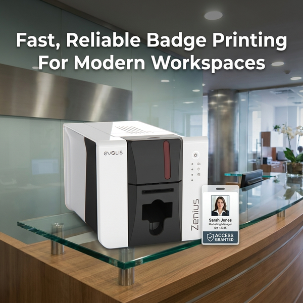 Optimize On-Demand Badge Printing with Evolis Zenius 2