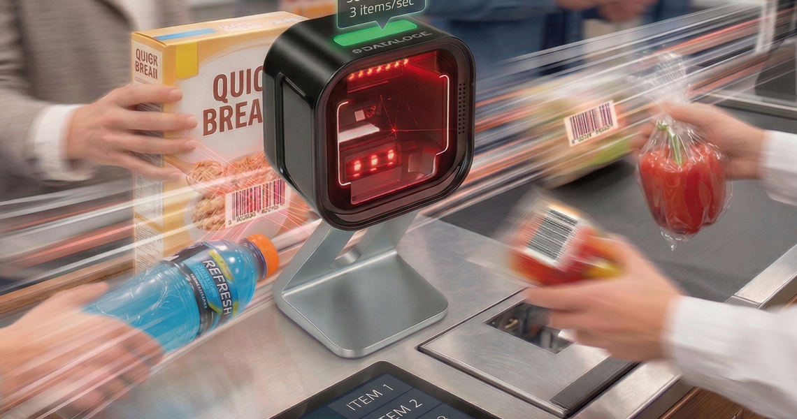 Speed Up Retail Checkout with Datalogic Presentation Scanner