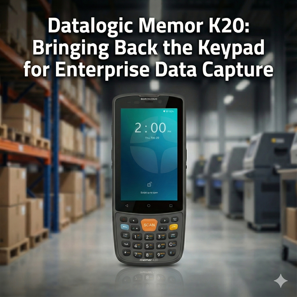 Datalogic Memor K20: Bringing Back the Keypad for Enterprise Data Capture