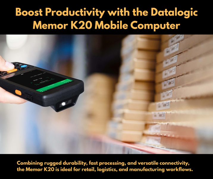 Memor K20 by Datalogic: Rugged Android mobile computer for data capture