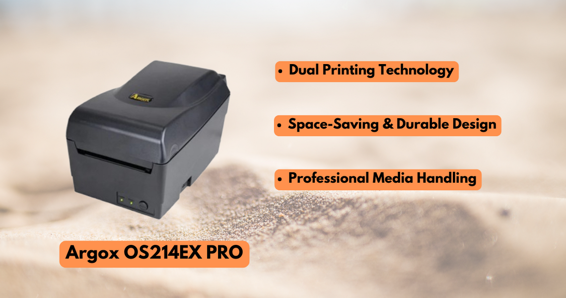 OS-214EX PRO Barcode Printer - The Ultimate Label Printing Solution
